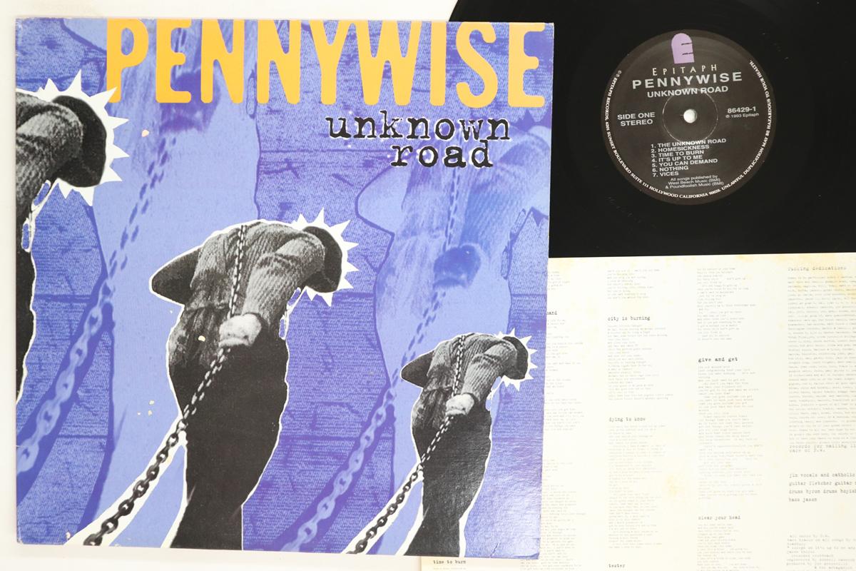 LP Record PENNYWISE  Unknown Road 864291 EPITAPH 1993 US Rock Used