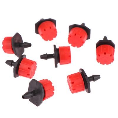 50 Stück 1/4 Zoll Barb Gartenbewässerungsdüse, verstellbarer Tropfer, Bewässerungssprinkler
