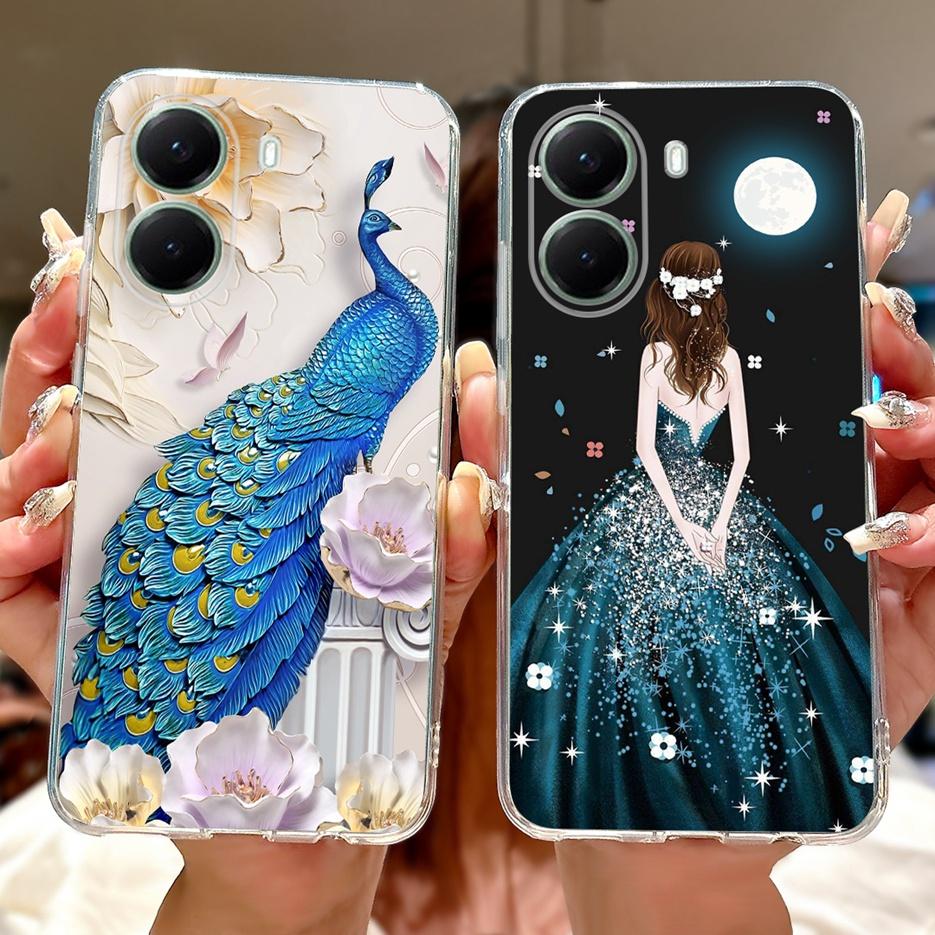 Für Xiaomi Poco X7 Pro 5G Hülle Luxus Mode Bemalte Abdeckung Weiche Silikon Handyhülle Für Xiaomi Poco X7 PocoX7 Pro Fundas Stoßfänger