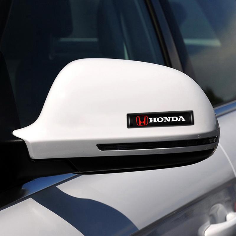 CKBSX1 10Pcs 3D Car Badge Decorative Stickers For Honda Civic FIT CRV Accord Jazz HRV Stepwgn Prelude Odyssey Vezel CRZ 5th City Pilot