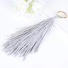 New Fashion Classic PU Leather Tassel Key Chain Metal Keyring Women Handbag Car Fashion Jewelry