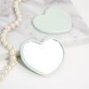 Heart-Shaped Portable Mini Vanity Mirror - HD Makeup Compact
