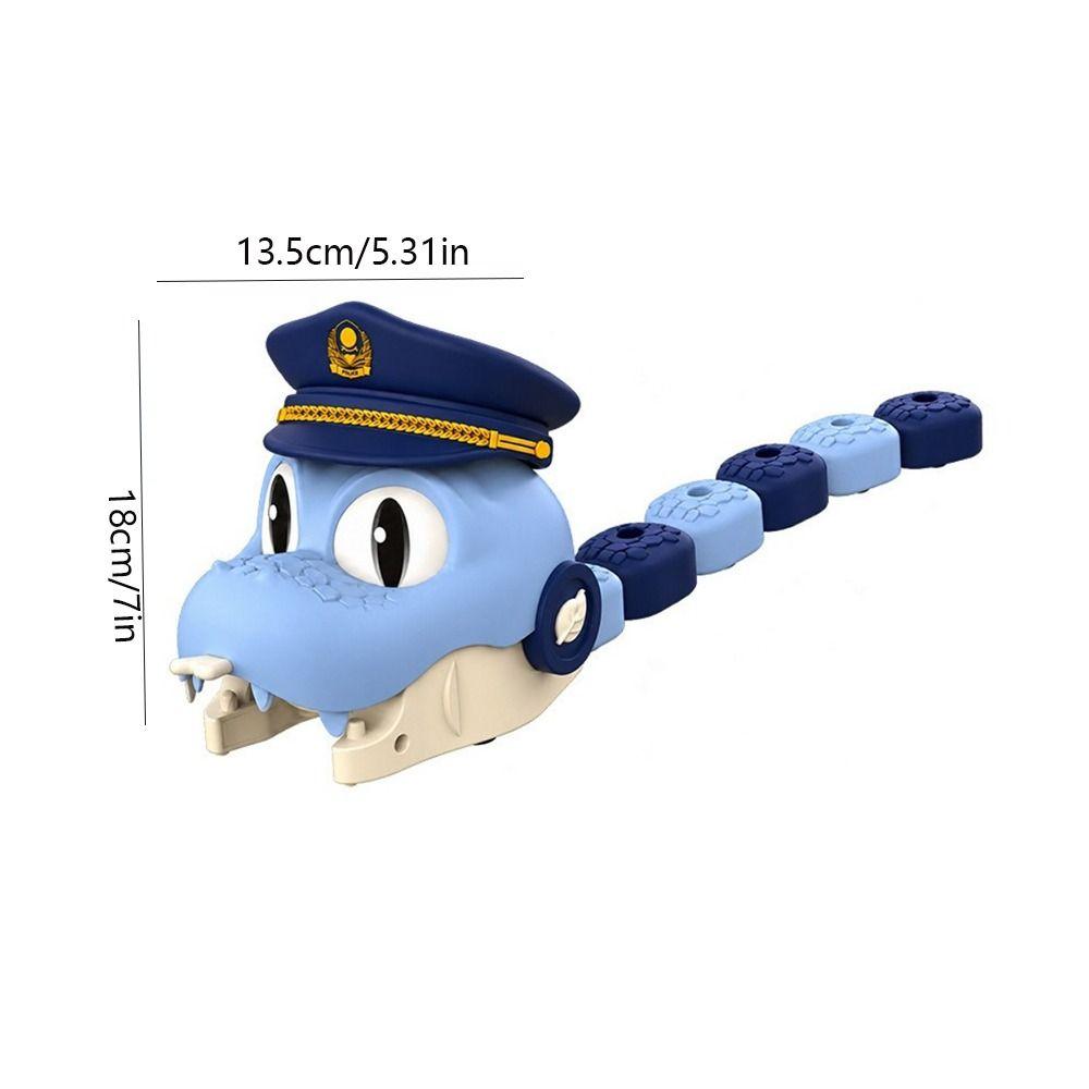 Interactive Remote Control Car Rechargeable Magnetic RC Car RC Snake Car Toy Indoor Play