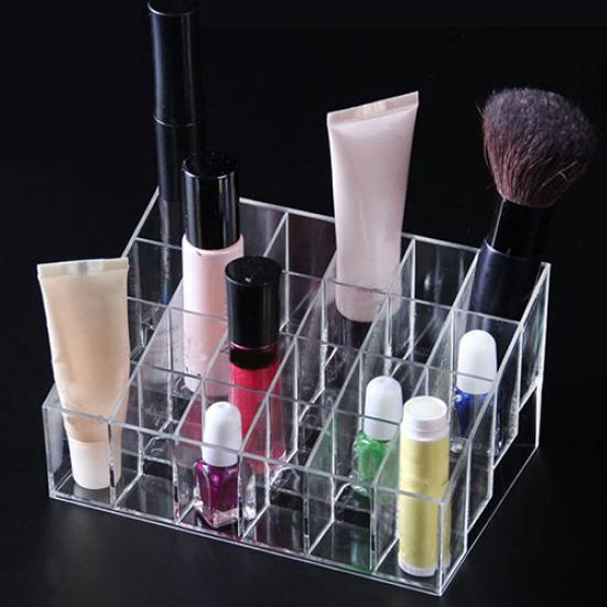 40/24 Compartments Lipstick Brush Storage Stand Holder Makeup Cosmetic Organizer