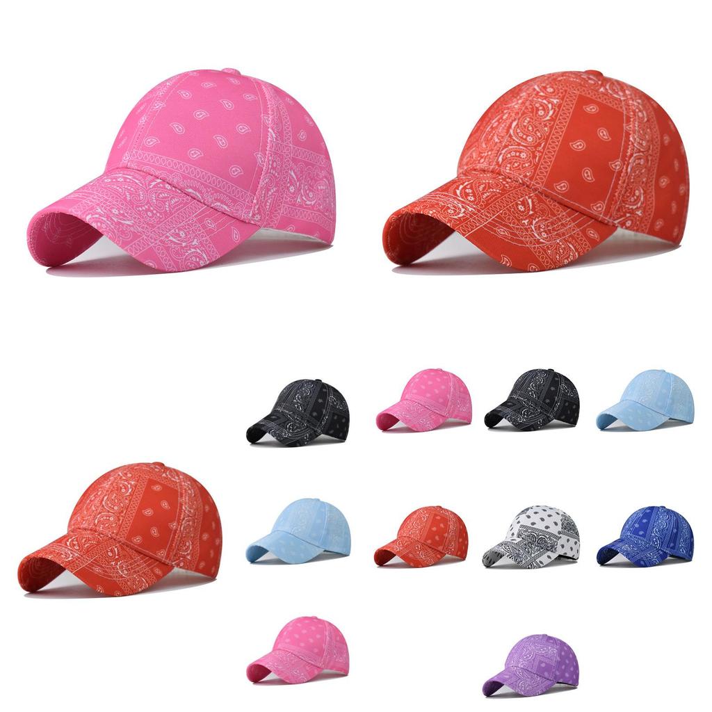Trendige Baumwoll-Baseballkappe Mit Cashewblumen-Avocado-Print Für Männer Und Frauen Sonnenschutz