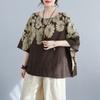 DIMANAF 2026 Plus Size New T-Shirt Women Print Loose Casual Casual Lady Tops Tees Shirts Oversize Summer