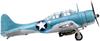 Academy 1/48 SBD-2 Dauntless Battle of Midway Plastic Model Kit 12335 (WW2 Aircraft Model, Collector Display)