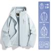 Simple jacket Women's three-in-one jacket Small spring and autumn windproof autumn and winter couple jacket Mountaineering suit
