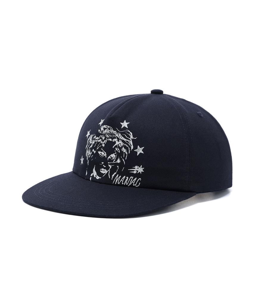 NICEGHOSTCLUB Maniac Girl Cap_Navy(Ng2Efuab27A)