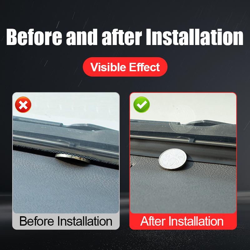 For Toyota Land Cruiser 200 LC200 Prado 120 150 LC120 LC150 2003- center console Sealing Strip FJ150 Interior Accessories