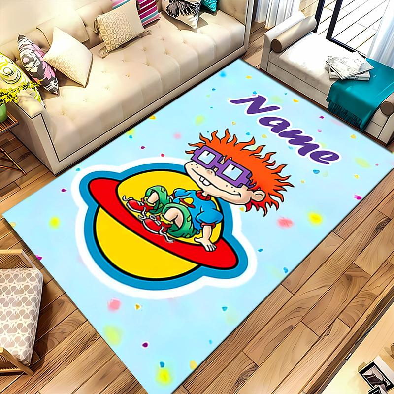 Custom personalization Rugrats Area Rug - Perfect For Kitchen, Bathroom,Laundry Room Decor Large Size Available,Gift All Seasons