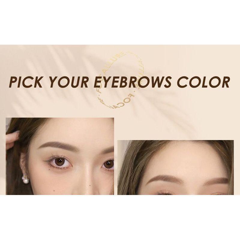 FOCALLURE - Seidiger Formgebender Augenbrauenstift - 4 Farben