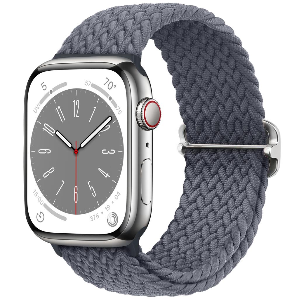 Braided Solo Loop Strap For Apple watch band 44mm 40mm 49mm 45mm 41mm Elastic Nylon bracelet iWatch series 8 3 se 6 7 Ultra 2 9