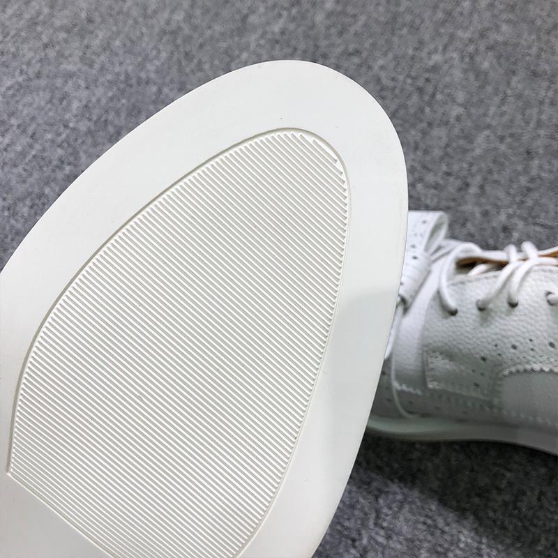 Bow Knot Leather Shoes British Style Star With The First Layer Cowhide Shoe Retro White Genuine Leather Women Flat Shoes