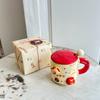New Year's Day Gift for Girls Year of The Dragon Cup Small Gift for Best Friends Girlfriend Practical Water Cup Creative Gift Box Mug