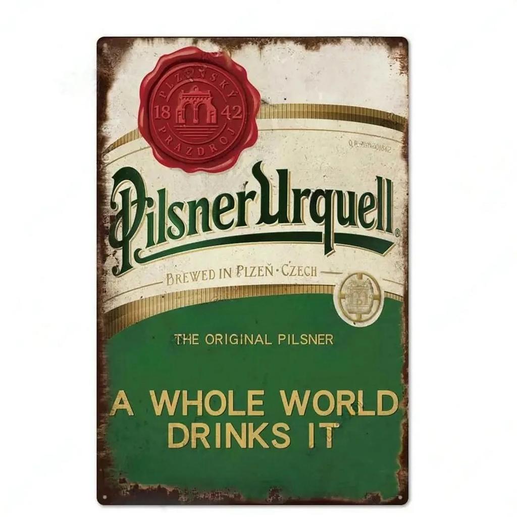 Wall Plaque Decor Bar Beer Wine Metal Poster Plate Vintage Tin Sign Decoration Man Cave Garage Iron Plate Painting Shabby Sig