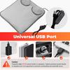Multi-functional Electric Heating Pad: Foot, Hand, and Belly Warmer with 4-Level Temperature and Timing Control