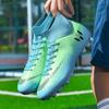 Training European Cup Nailed Sneakers 2025 Football Shoes Male Students Grass Spike Competition Lightweight and Cheap