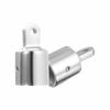 316 Stainless Steel Deck Hinge Slide Cap 22mm Pipe External Eye End  Boat Accessories