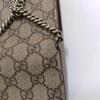 [Pre-Owned] Dionysus Tiger Head Buckle Logo Beige Lining GG High-Quality Synthetic Canvas WOC Wallet Crossbody Shoulder Bag - Good #12QC9C