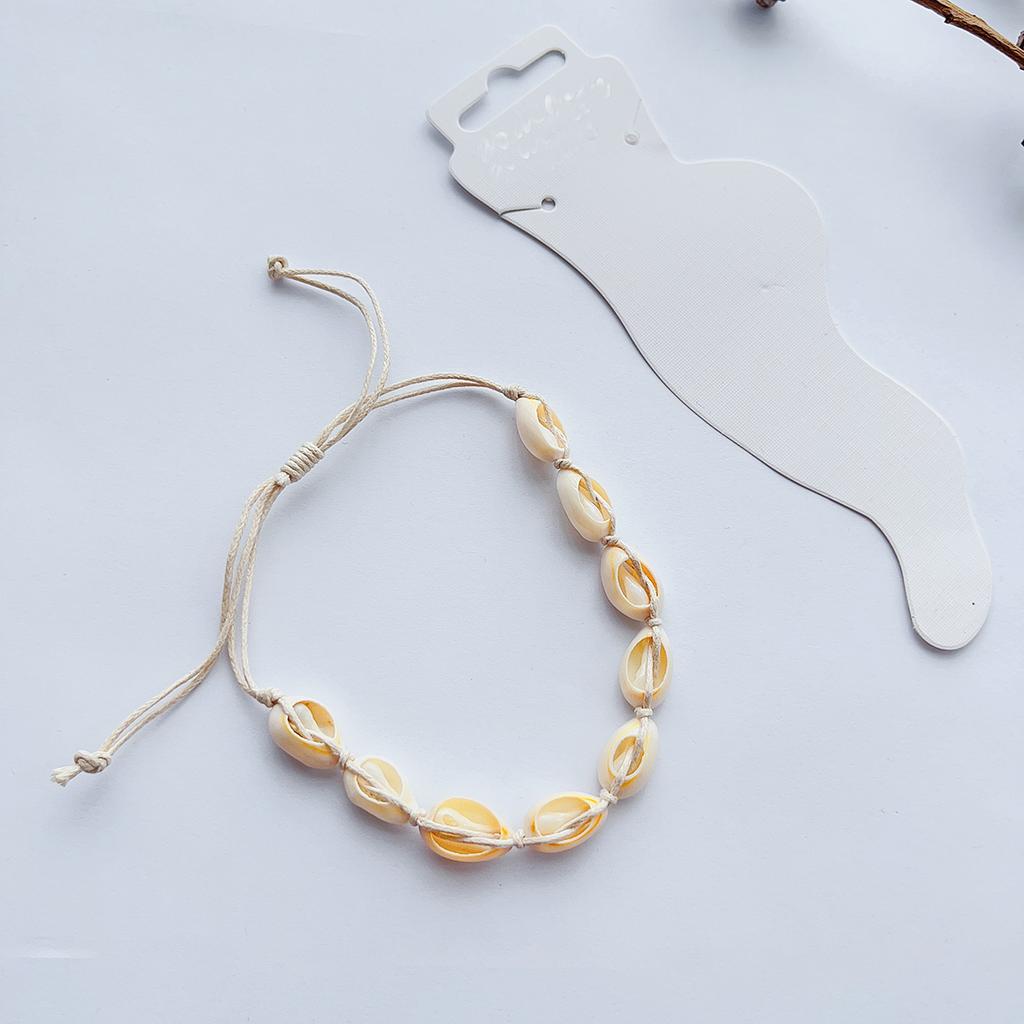 Seashell Anklets Women's Rope Braided Beach Beach Resort Bohemian Style Accessories Accessories Ornaments
