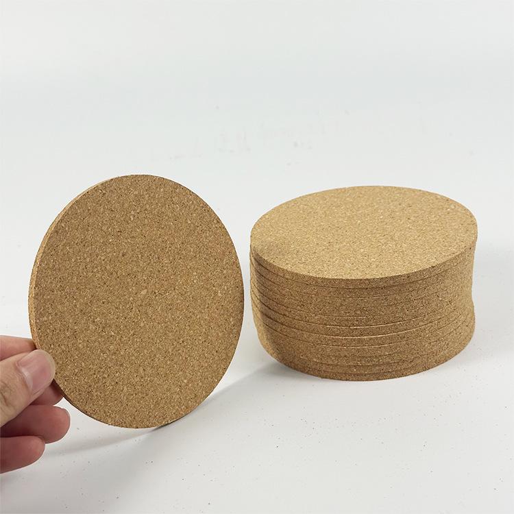 Cork and Ceramic Coasters: Non-slip, Heat-Insulating Pot Holders and Placemats for Minimalist Decor