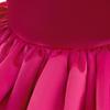 Robe de Princesse Satinée pour Filles – Jupe Plissée Papillon pour l'Été et la Remise des Diplômes