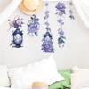 2Pcs Wall Stickers, Bird Wall Decals, Removable Wall Art Decor, Waterproof Stereo Flower Home Decoration For Bedroom, Children's Room, Kindergarten