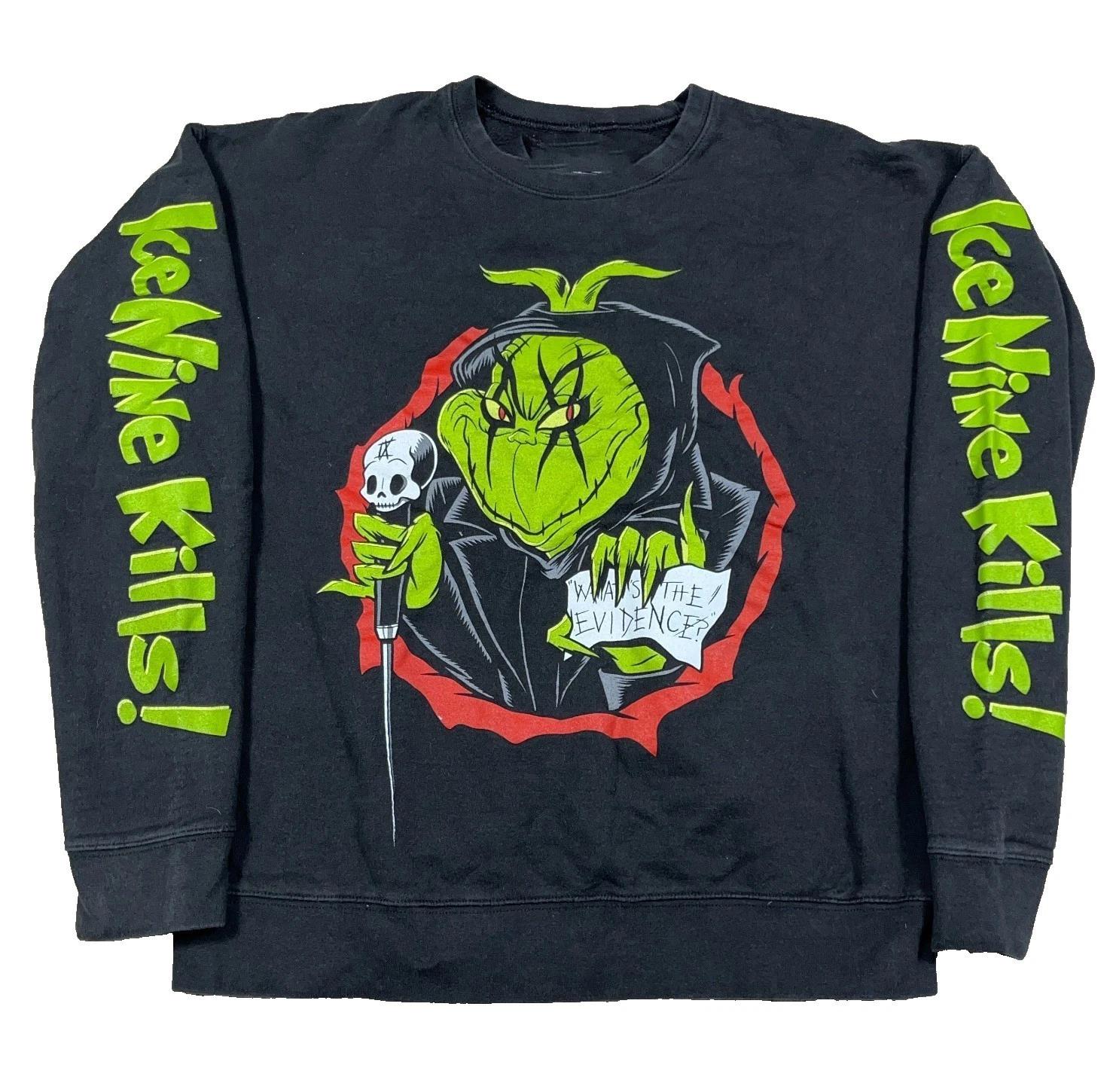 Ice Nine Kills Grinch Metalcore Long Sleeve S to 5XL 2F1463 XXXL