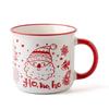 Christmas Series Mug Cute Cartoon Ceramic Coffee Cup Christmas Holiday Gift
