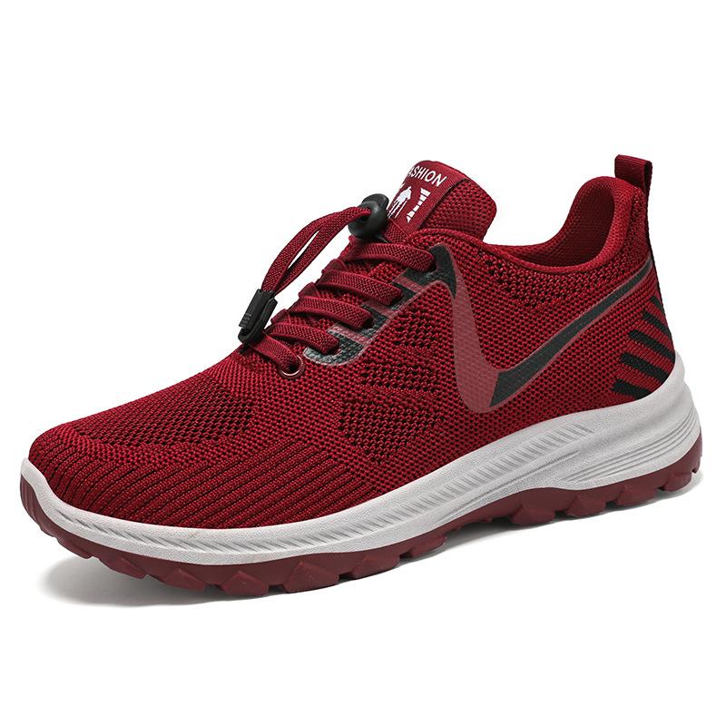 Shoes women's middle-aged and elderly walking shoes do not squeeze their feet and are not tired of their feet. Elderly shoes private domain gift sho