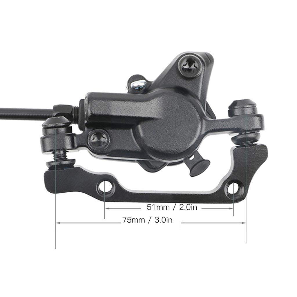 1400mm Bicycle Hydraulic Disc Brake Mountain Bike Left Rear Single Brake Levers Set