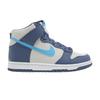 Kids' Sneakers Nike Dunk High Light Bone Diffused Blue (GS) Light Bone/Diffused Blue/White/Blue Lightning