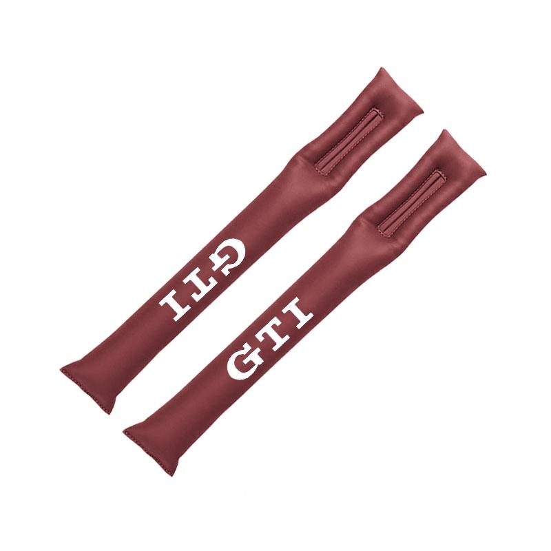 VW Car Seat Gap Filler Strip Soft Pads Leather Car Styling Spacer For VW GTI Polo Golf MK6 Passat Tiguan Arteon T-ROC Jetta ID.3 PT1