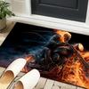 Ghost Rider Area Rug Suitable for Indoor And Outdoor,Carpets for Playroom, Homes, Offices, Living Rooms,Home Decor,Christmas Fan Gift
