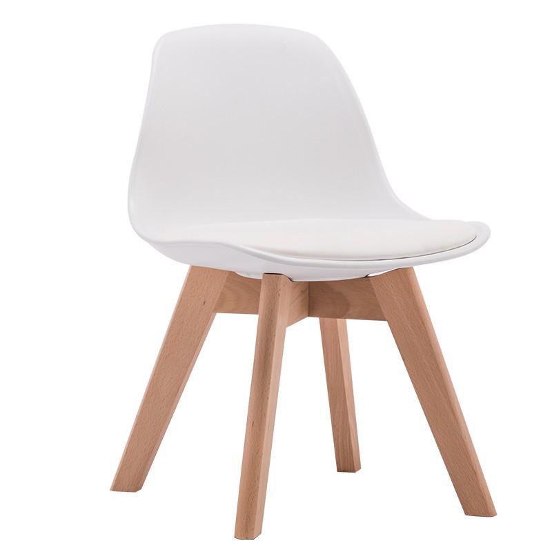 Children s Plastic Study Chair with Backrest and Step Stool for Home or Kindergarten Use