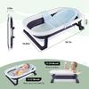 Newborn Collapsible Baby Bathtub Portable Travel Bathtub  Foldable Baby Bathtub Foldable Bath Basin Newborns For Baby 0-36 Month