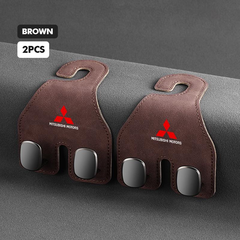 cxumpj1 For Mitsubishi Car Seat Hook Hanger Bag Organizer Multi-Function Hook Accessories Lancer ASX Pajero Mirage Attrage Xpander