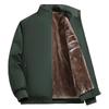 Middle-aged and elderly men's fleece thickened dad jacket