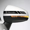 Car Sticker 2PCS Car Rearview Mirror Stickers Auto Body Decor Decal For MERCEDES BENZ W211 W204 W210 W203 CLA GLA Accessories