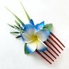 Elegant Side Clip Hair Clip Temperament Bohemian Style Hair Clip Fashion Plumeria Hair Comb  Beach