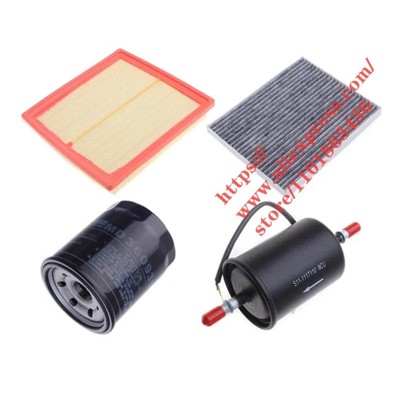 

4pcs/set Filter Set for 17-18 Zotye T700 1.8T/2.0T Air &Oil Filter&Cabin &Fuel Filter 2.0T