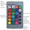 2pcs T10 W5W LED RGB Remote Control Lights Indicator Bulb Car Interior Wedge Side Lamps