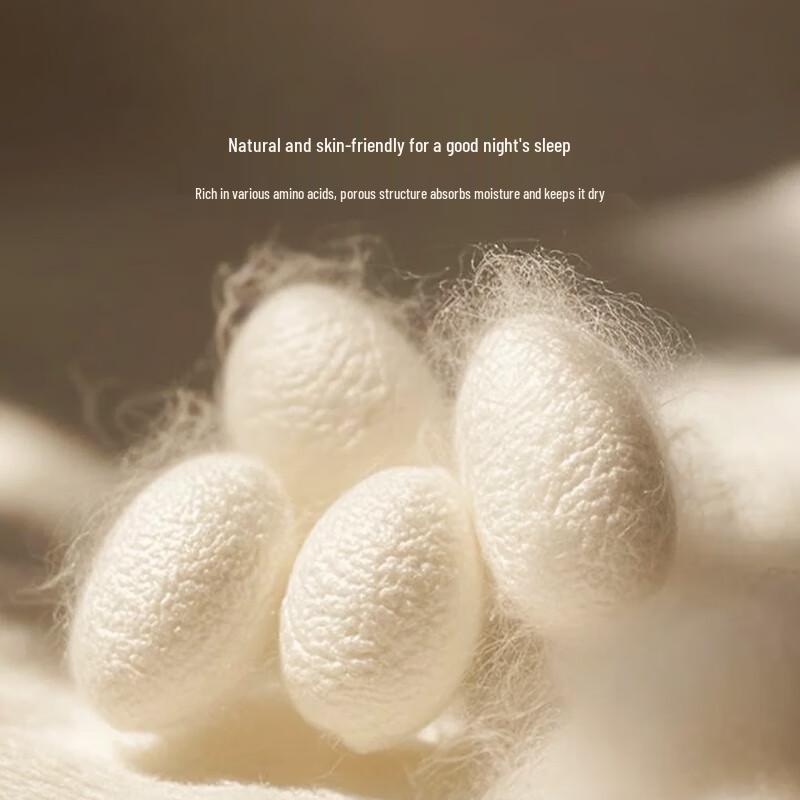 LUOLAI Silk-Wool 2-in-1 Duvet Set