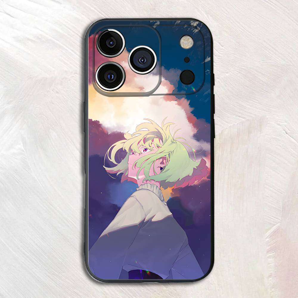 

Аниме Фигурка L-Лио F-Фотия Черный Чехол Для Телефона Для iPhone 17 16 15 14 13 12 13 12 11 Pro Max Plus XS XR Силиконовый Мягкий Задний Чехол iPhone17pro