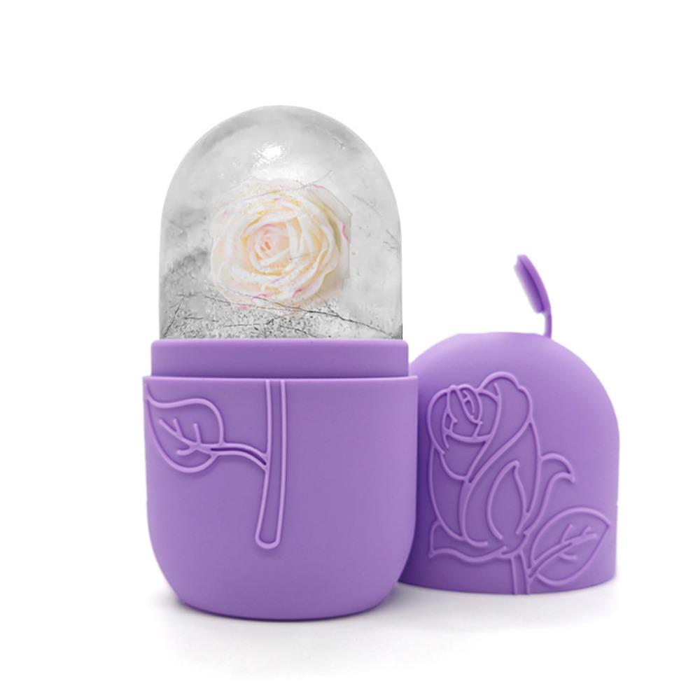 Reusable Facial Massager Beauty Skin Care Tools Ice Cube Trays Upgraded Ice Mold  Eyes and Neck
