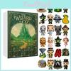 The Wizard Of Oz Christmas Acrylic Advent Calendar With Character Figures For Holiday Gifting