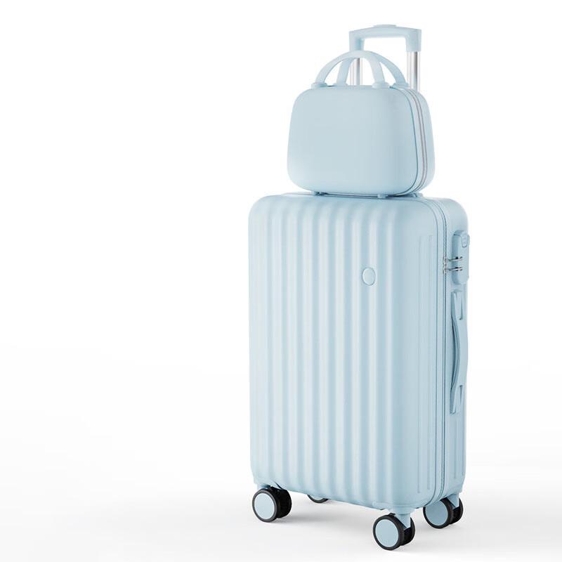 Mother-Child Expandable Spinner Luggage Set 28-inch