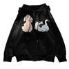 Ladies Fashion Casual Long Sleeve Round Neck Hoodie Pullover Top With  Pockets