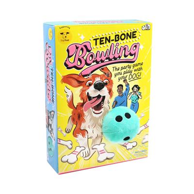 Bone Bowling Board Game (English Edition) - Indoor Pet Entertainment & Party Game